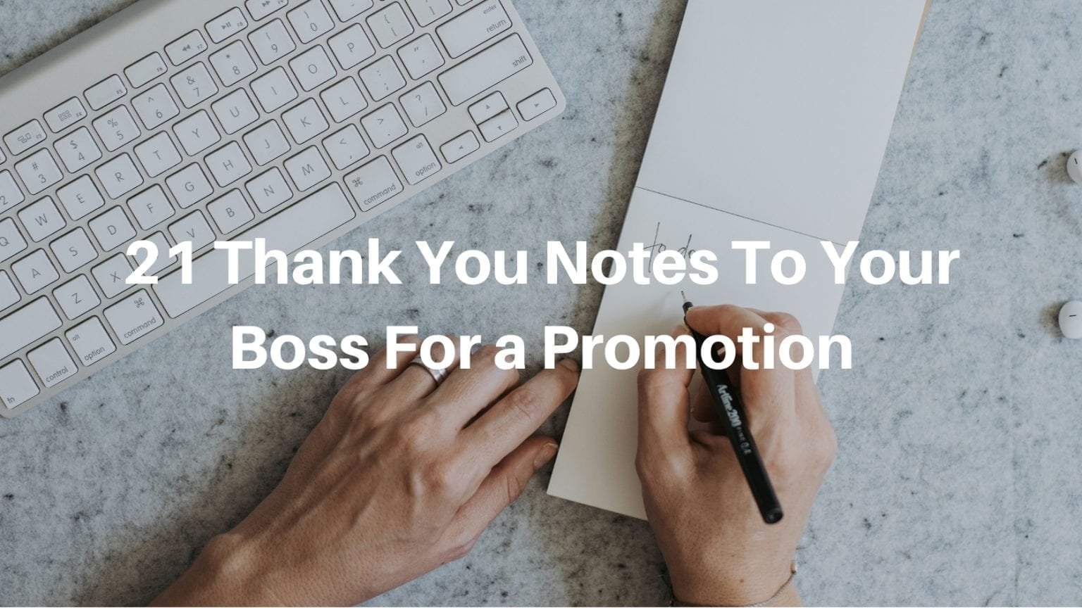 21 Thank You Notes To Your Boss For a Promotion Z Word