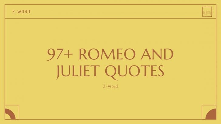 romeo and juliet quotes about decisions